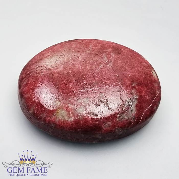 Thulite Gemstone 54.48ct Tanzania