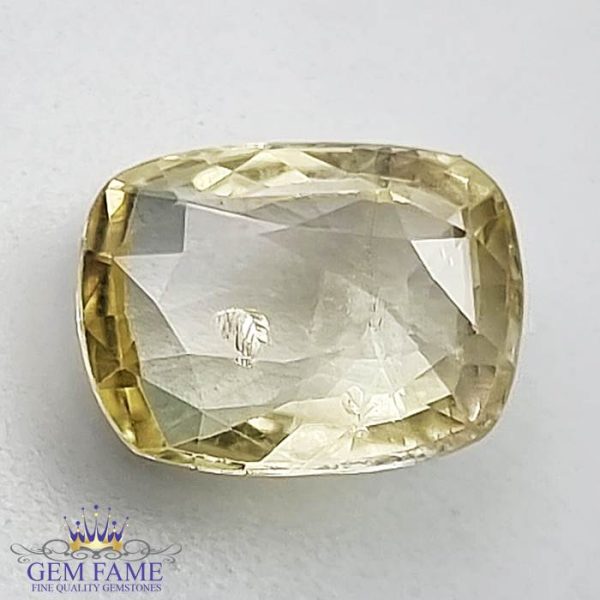 Yellow Sapphire 2.07ct (Pukhraj) Stone Ceylon