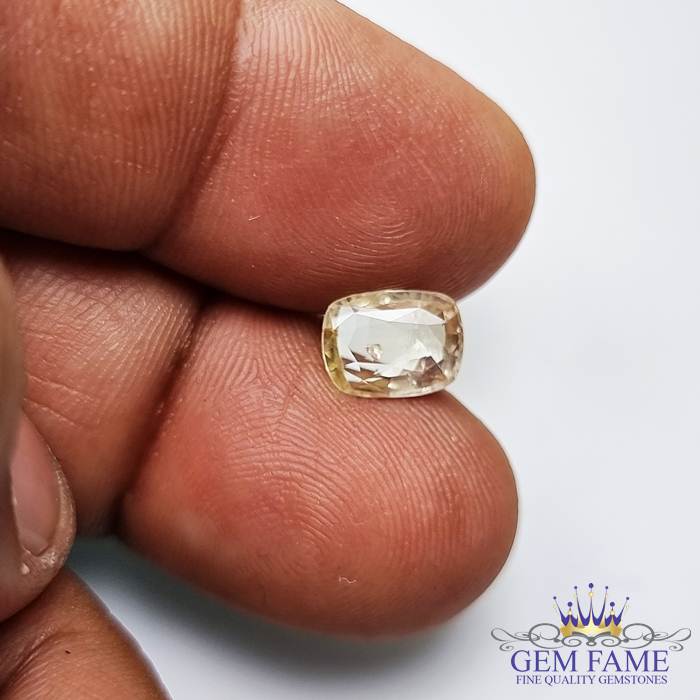 Light yellow sapphire ring deals