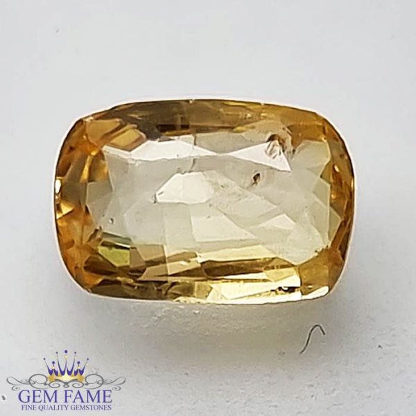 Yellow Sapphire 1.53ct Gemstone Ceylon