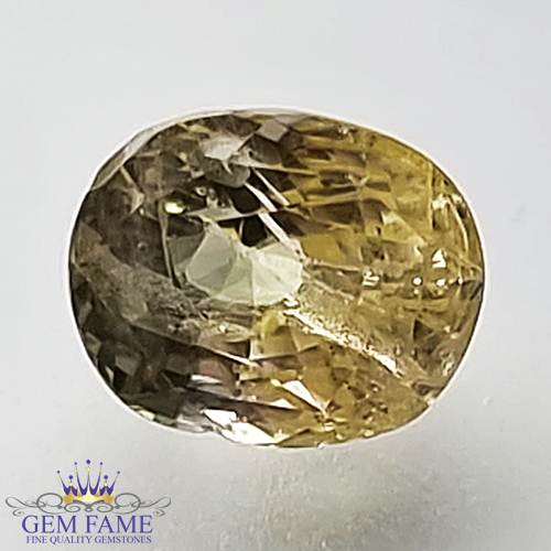 Yellow Sapphire 1.66ct (Pukhraj) Stone Ceylon