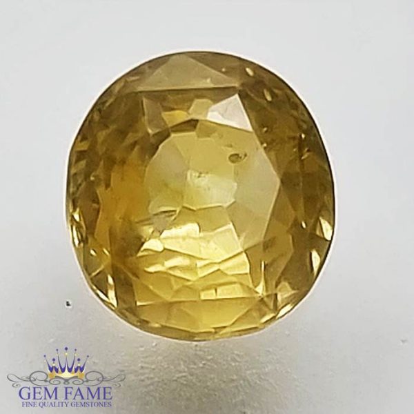 Yellow Sapphire 1.50ct (Pukhraj) Stone Ceylon