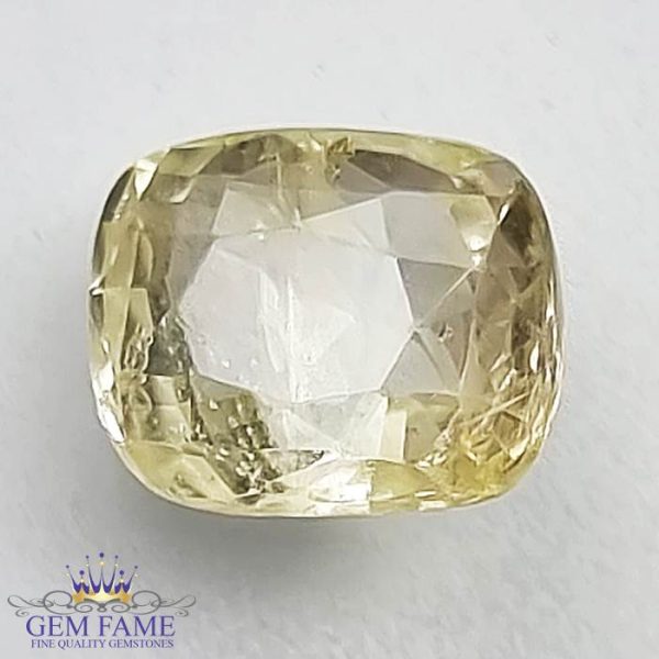 Yellow Sapphire 2.09ct (Pukhraj) Stone Ceylon