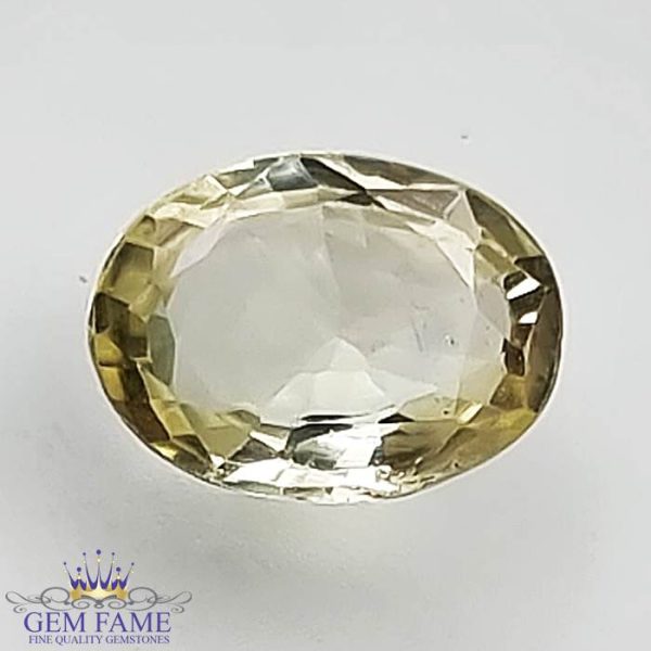 Yellow Sapphire 1.11ct (Pukhraj) Stone Ceylon