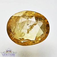 Yellow Sapphire 3.31ct (Pukhraj) Stone Ceylon