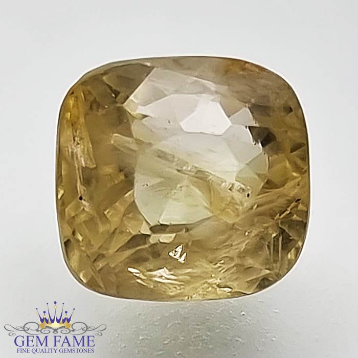 Yellow Sapphire 4.22ct (Pukhraj) Stone Ceylon
