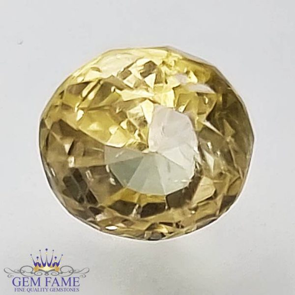 Yellow Sapphire 1.98ct (Pukhraj) Stone Ceylon