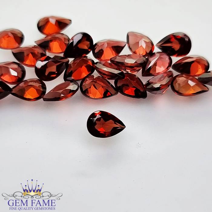 Garnet Crystal, 124grams Natural Stone from India