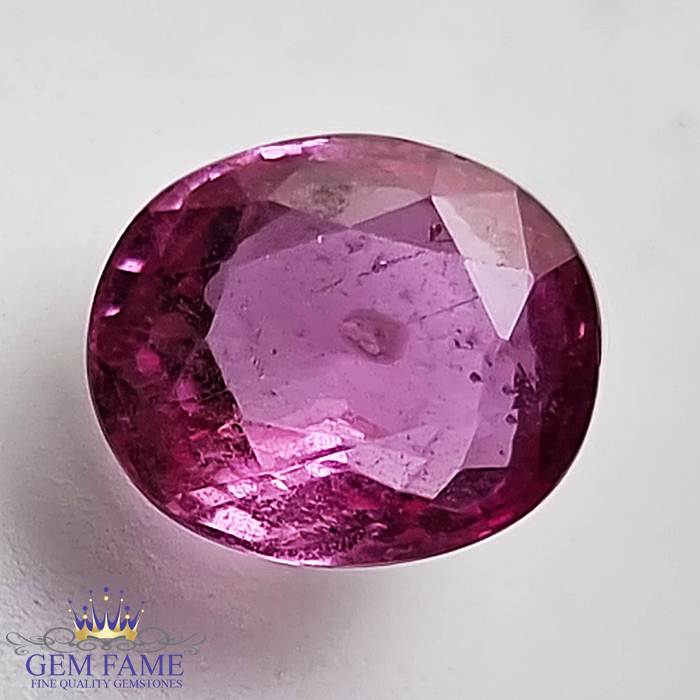 Pink Sapphire 3.03ct Gemstone Ceylon