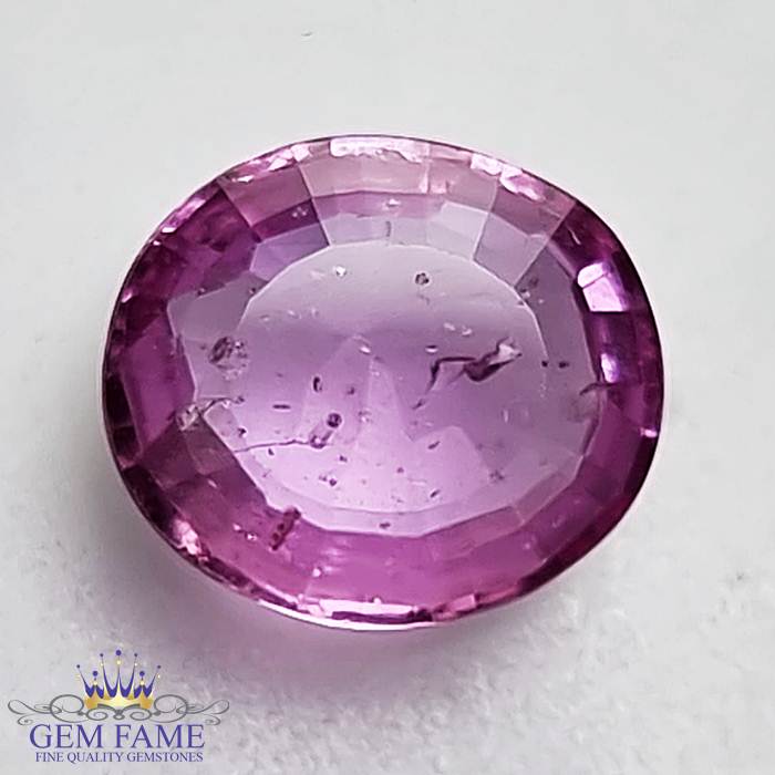 Pink Sapphire 3.09ct Gemstone Ceylon