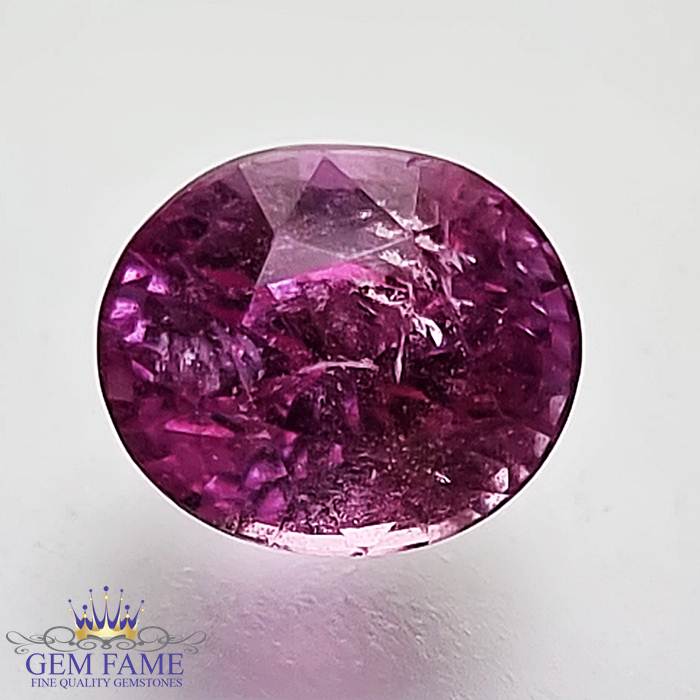 Pink Sapphire 3.10ct Gemstone Ceylon