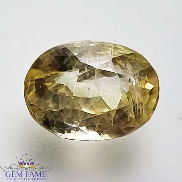 Yellow Sapphire 4.45ct (Pukhraj) Stone Ceylon