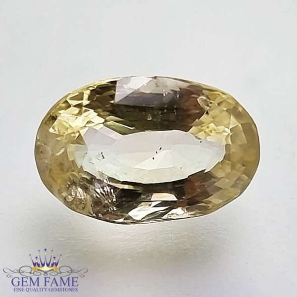Yellow Sapphire 3.99ct (Pukhraj) Stone Ceylon