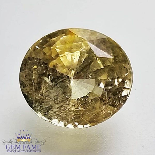 Yellow Sapphire 4.10ct (Pukhraj) Stone Ceylon