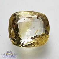 Yellow Sapphire 3.09ct (Pukhraj) Stone Ceylon