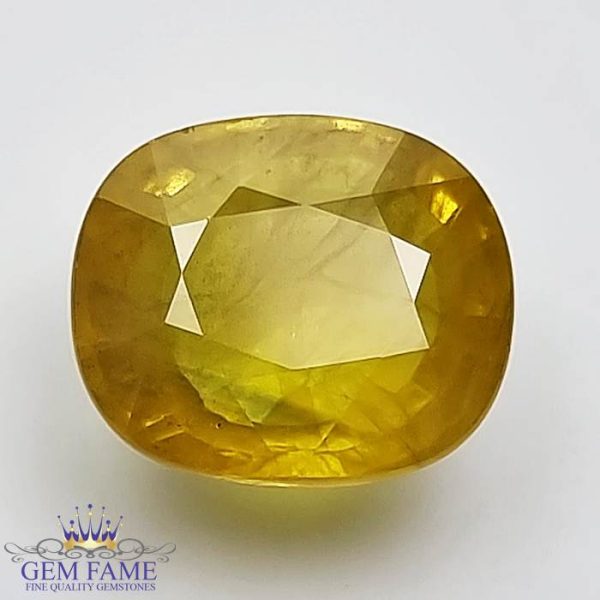 Yellow Sapphire 7.38ct Natural Gemstone Thailand