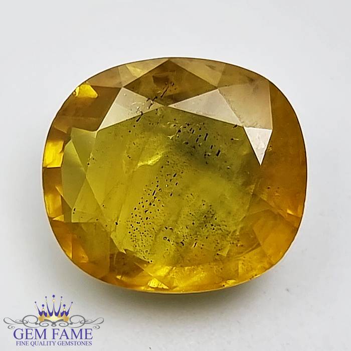 Yellow Sapphire 15.35ct Natural Gemstone Thailand