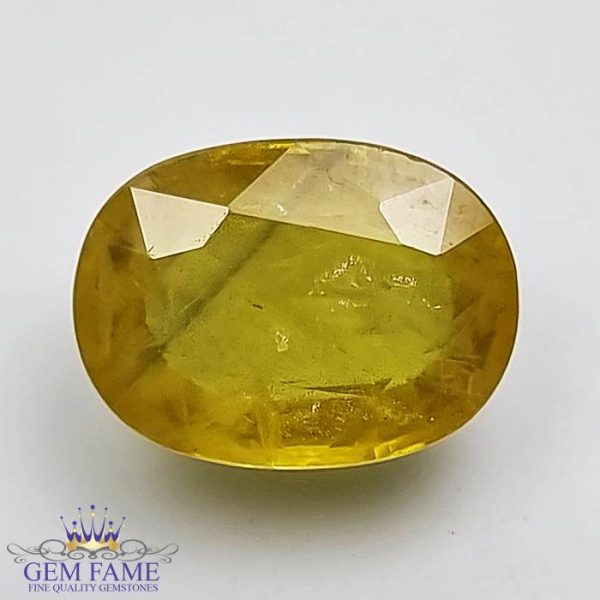 Yellow Sapphire 7.88ct Natural Gemstone Thailand