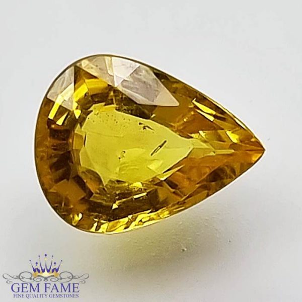 Yellow Sapphire 1.85ct Natural Gemstone Thailand