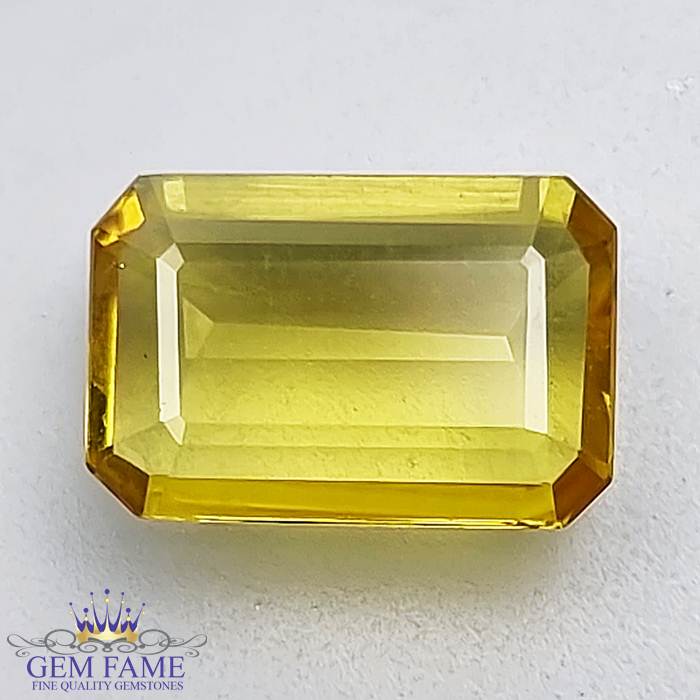 Yellow Sapphire 2.17ct Natural Gemstone Thailand