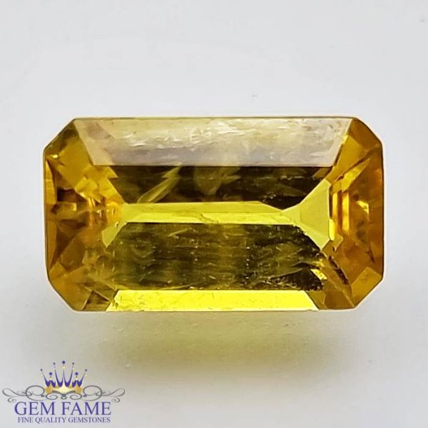Yellow Sapphire 2.85ct Natural Gemstone Thailand