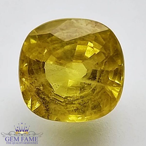 Yellow Sapphire 2.60ct Natural Gemstone Thailand