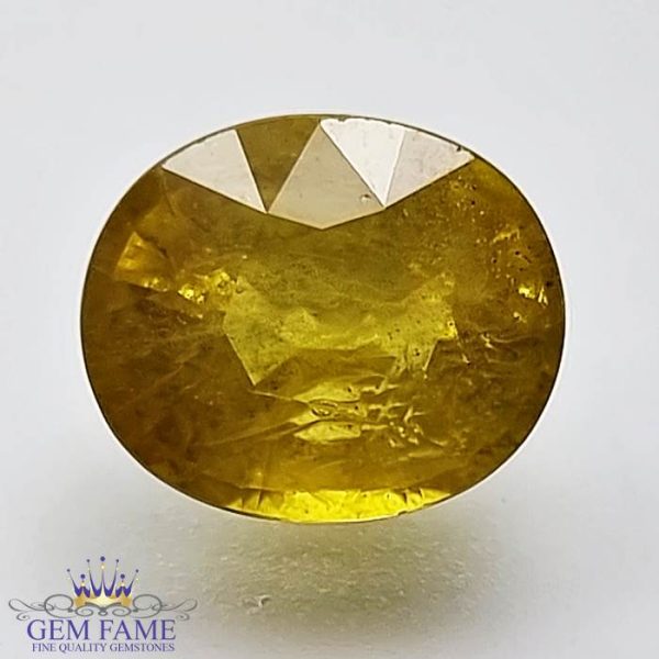 Yellow Sapphire 3.76ct Gemstone Thailand