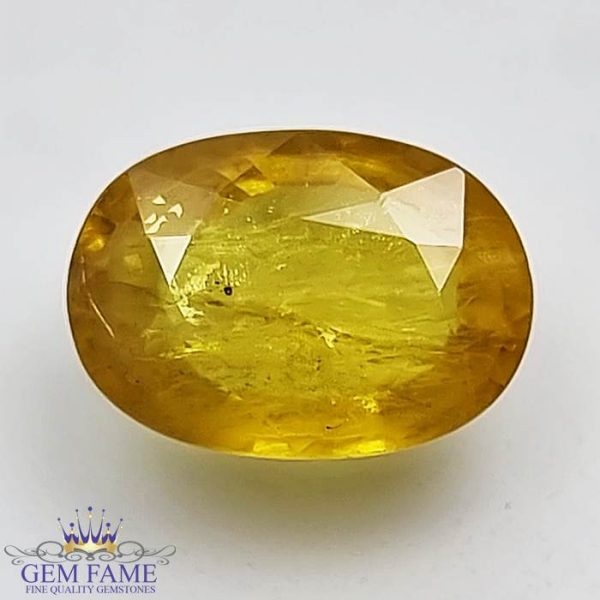 Yellow Sapphire 3.35ct Gemstone Thailand