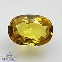 Yellow Sapphire 1.23ct Natural Gemstone Thailand