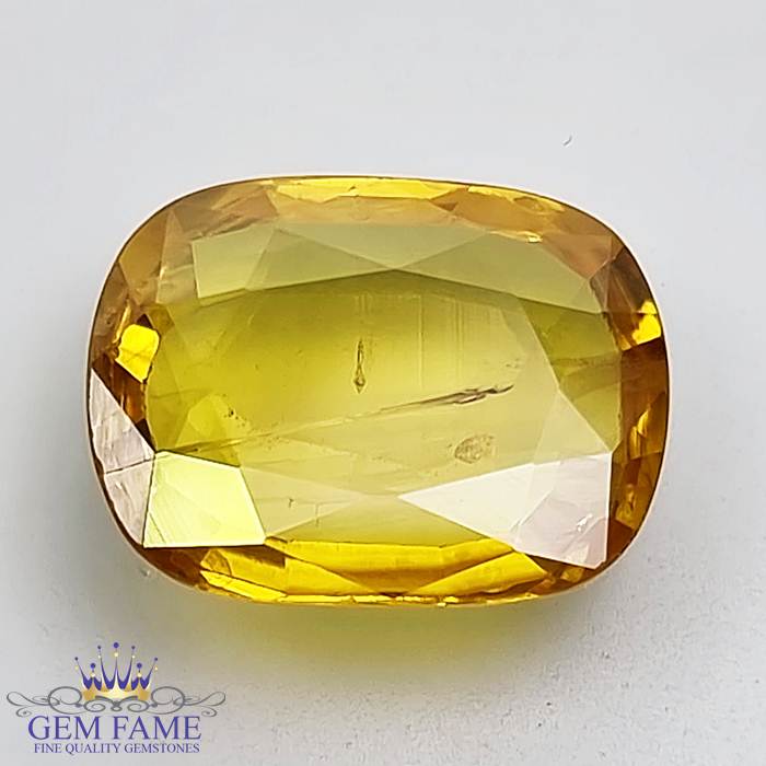 Yellow Sapphire 6.45ct Gemstone Thailand