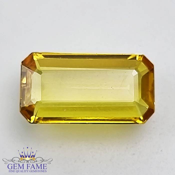 Yellow Sapphire 1.96ct Natural Gemstone Thailand
