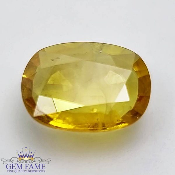 Yellow Sapphire 3.79ct Natural Gemstone Thailand