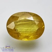 Yellow Sapphire 3.59ct Natural Gemstone Thailand