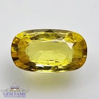 Yellow Sapphire 1.78ct Natural Gemstone Thailand