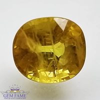 Yellow Sapphire 3.09ct Natural Gemstone Thailand