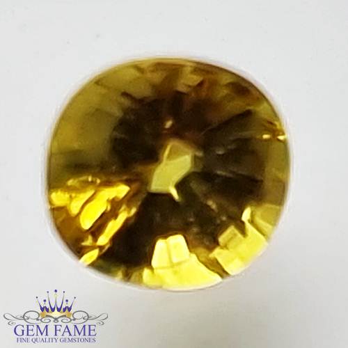Yellow Sapphire 0.65ct Natural Gemstone Thailand