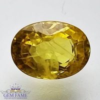 Yellow Sapphire 1.17ct Natural Gemstone Thailand