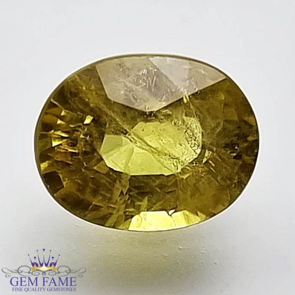 Yellow Sapphire 1.99ct Natural Gemstone Thailand
