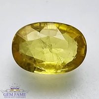 Yellow Sapphire 1.58ct Natural Gemstone Thailand