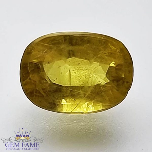 Yellow Sapphire 1.95ct Natural Gemstone Thailand