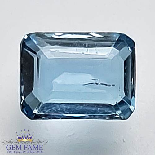Aquamarine 0.58ct Gemstone India