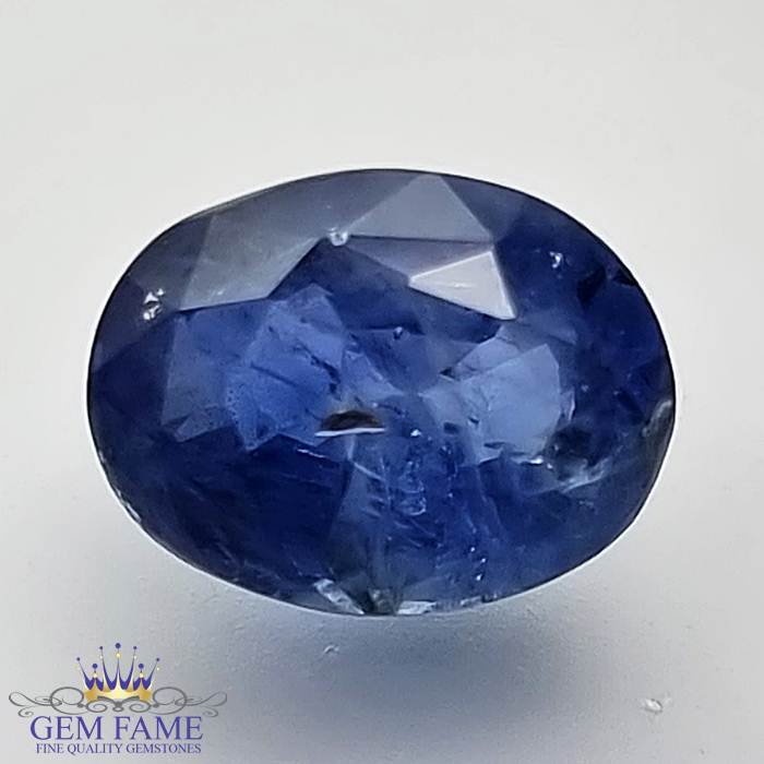 Blue Sapphire 3.05ct (Neelam) Gemstone Ceylon