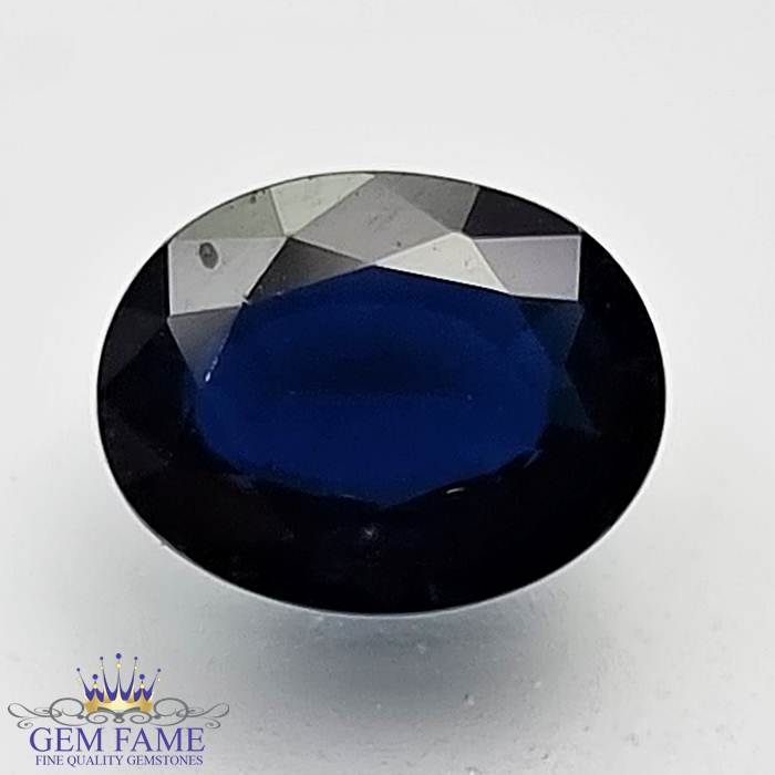 Blue Sapphire 1.78ct (Neelam) Gemstone Madagascar