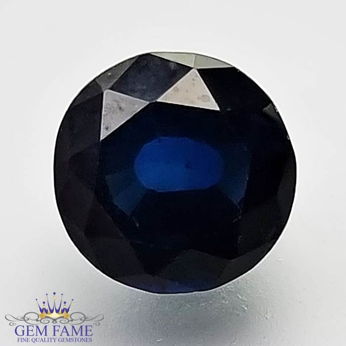 Blue Sapphire 2.95ct (Neelam) Gemstone Madagascar