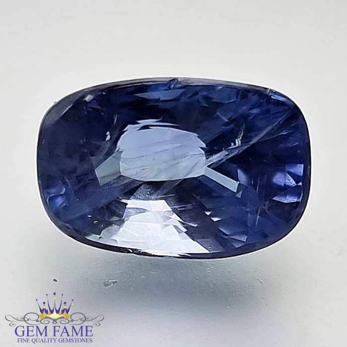 Blue Sapphire 5.37ct (Neelam) Gemstone Ceylon