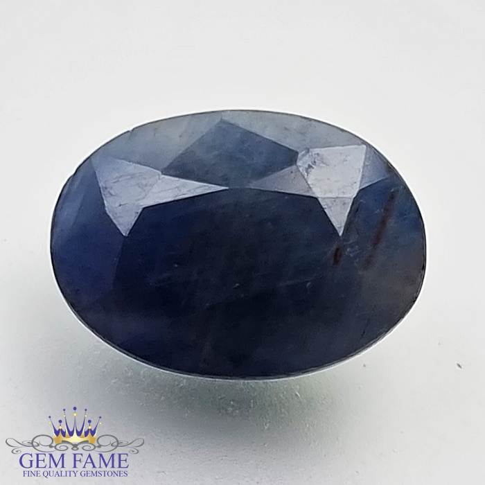 Blue Sapphire 5.05ct (Neelam) Gemstone Madagascar