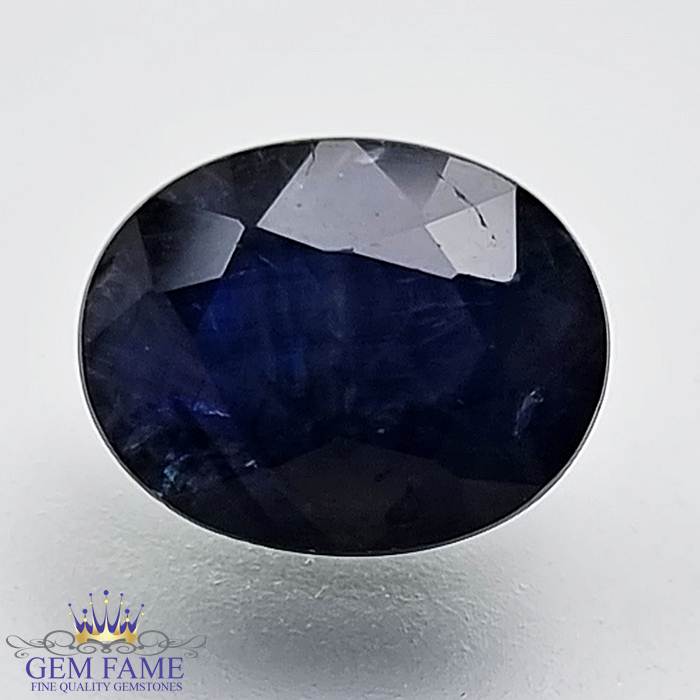 Blue Sapphire 3.23ct (Neelam) Gemstone Thailand