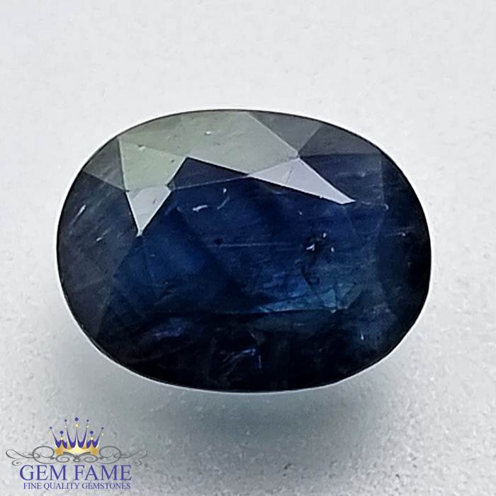 Blue Sapphire 2.02ct (Neelam) Gemstone Thailand