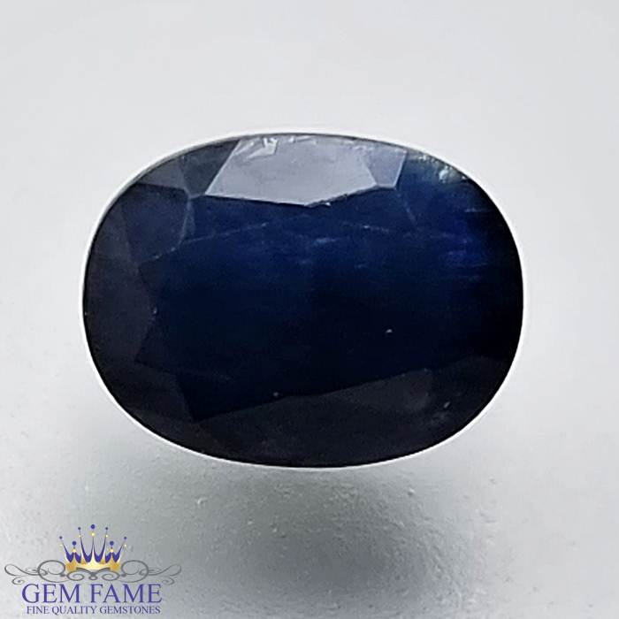 Blue Sapphire 1.72ct (Neelam) Gemstone Thailand