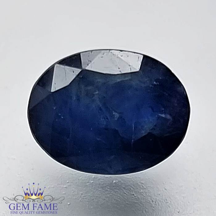 Blue Sapphire 1.55ct (Neelam) Gemstone Thailand